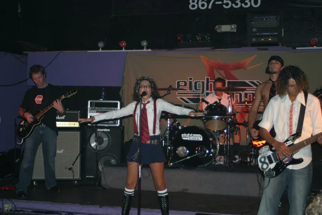 School-uniform night at K&K Rehearsal Studios