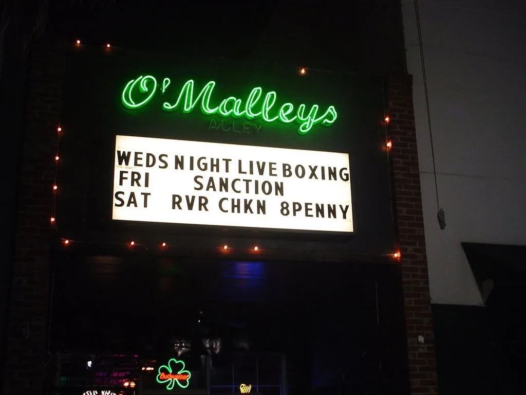 Back at O'Malley's: Sat, Rvr Chkn, 8Penny