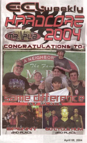 Press: ECL Weekly Hardcore 2004, second place