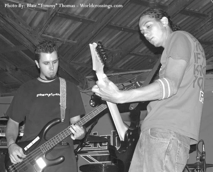 Live on stage
